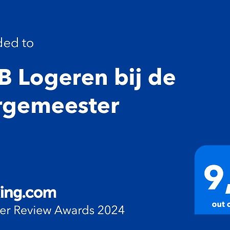 B&B Logeren Bij De Burgemeester Stad aan 't Haringvliet ภายนอก รูปภาพ